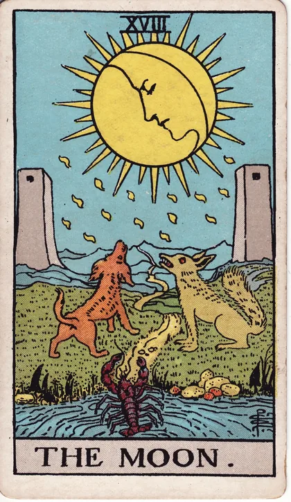 Cartea de tarot Luna